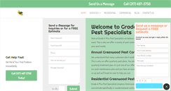 Desktop Screenshot of pestcontrolgreenwood.com